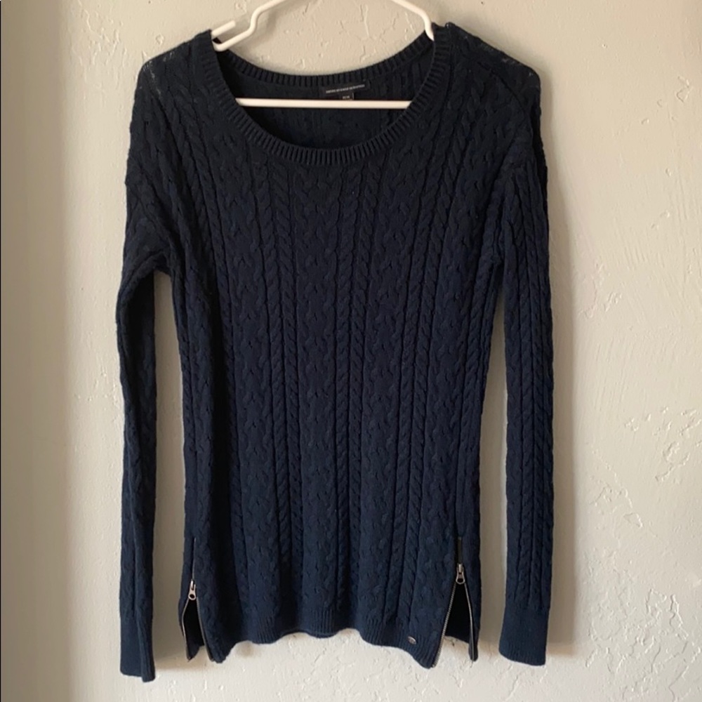 Blue sweater